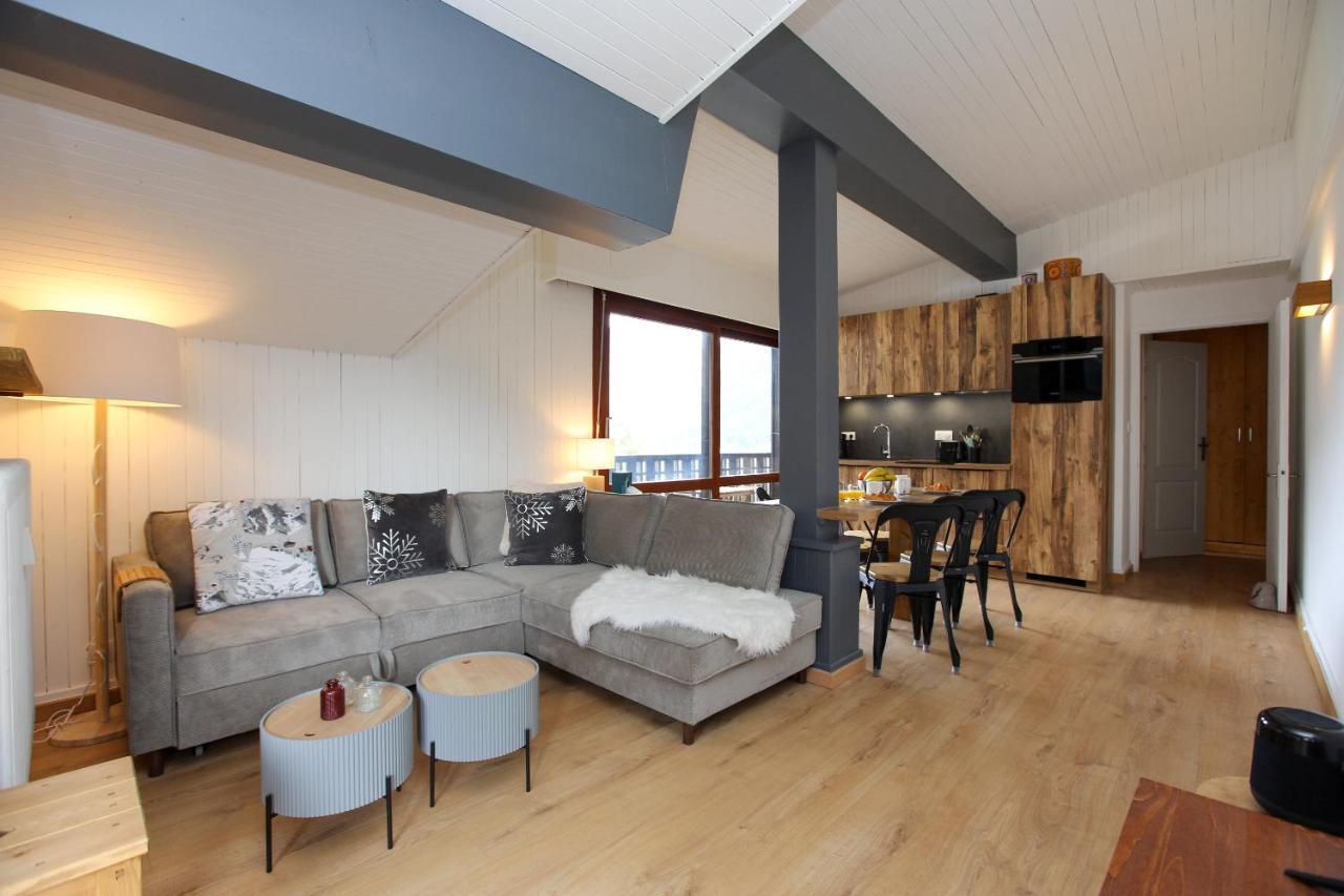 Ferienwohnung Superbe T3 En Face Du Brevent, Chamonix Exterior foto