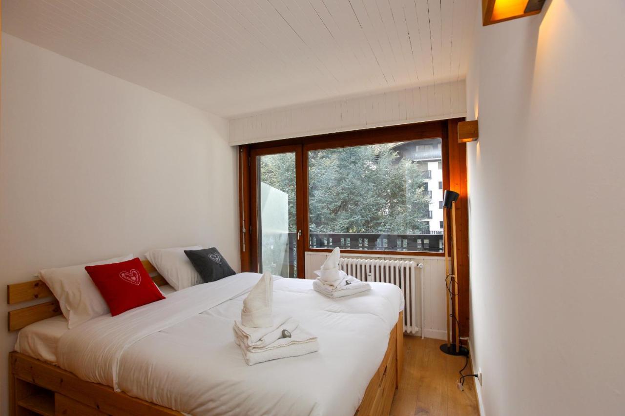 Ferienwohnung Superbe T3 En Face Du Brevent, Chamonix Exterior foto